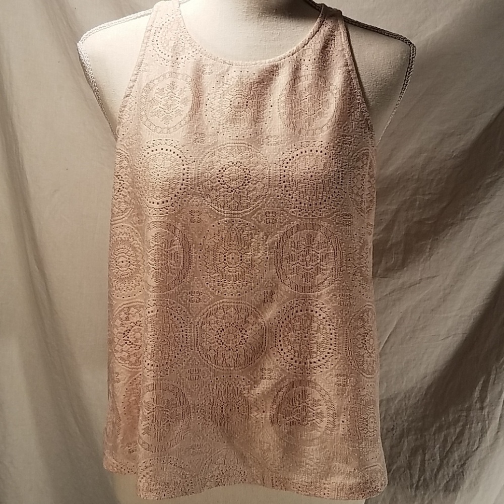 Elodie high-neck tank